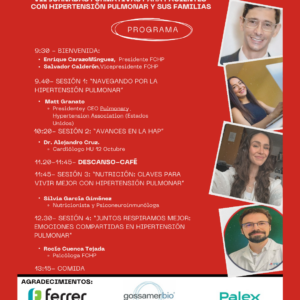 VII Jornadas Formativas E Informativas Para Afectados Con Hipertensión Pulmonar, Familias Y Trasplantados