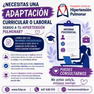 ¿Necesitas Una Adaptación Curricular O Laboral Debido A Tu Hipertensión Pulmonar?
