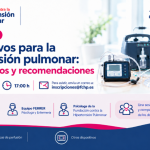 Webinar: Dispositivos Para La Hipertensión Pulmonar: Uso, Cuidados Y Recomendaciones
